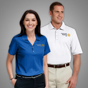 Rotary Club Polo Shirt â€“ Embroidered Logo (Unisex)