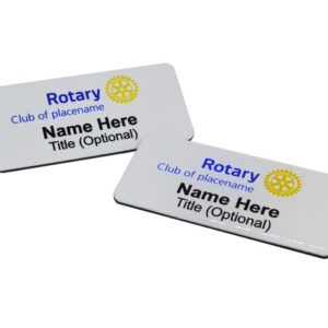 Rotary Fridge Magnet â€“ Logo Edition